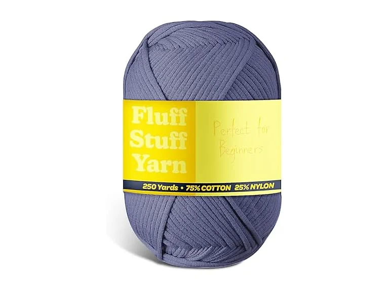 Soft Yarn for Crocheting Crochet Blue