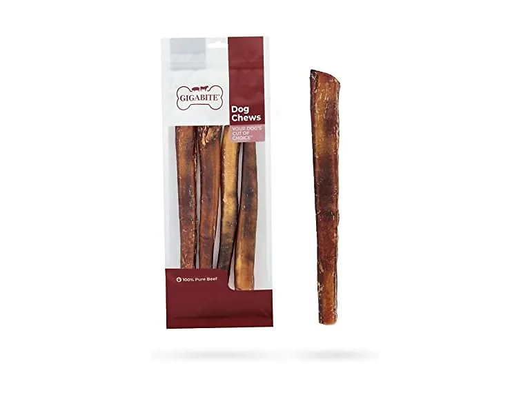 Best Pet Supplies GigaBite Bully Sticks for Dogs All, 4Pk