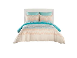 GINNY STR-GINNY4013Queen Queen Kensie Ginny 3Pc Aztec P