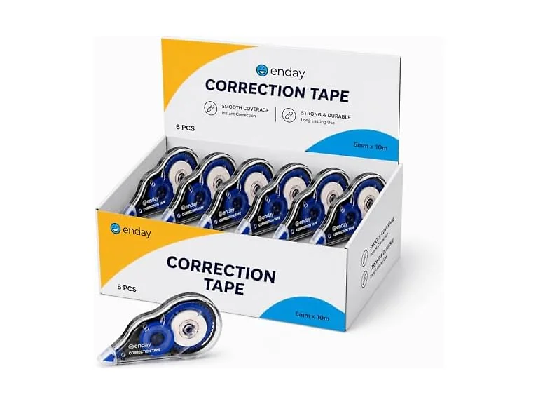 Enday Enday White Out Correction Tape