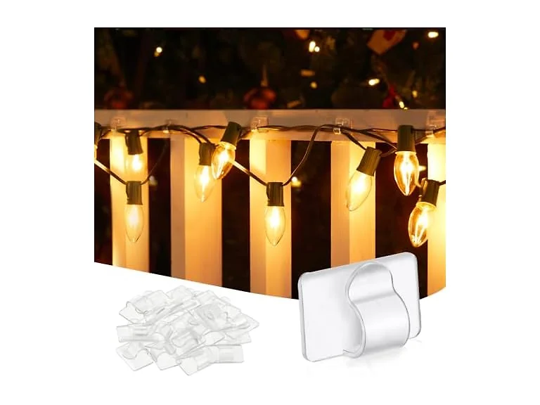 Brilliant Light Christmas Light Clips 25