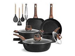 Kikcoin BC5018251208253 pots and pans set