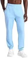 Gaiam Men’s Lotus Oblong Pant, Standard Fit, 31” Inseam, Stretch Heavyweight Terry Material, Placid Blue, Medium