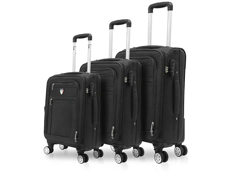 TUCCI Italy TURISTA 3Pc (20", 28", 32") Softside Luggage Set