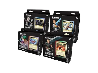 Magic: The Gathering - Final Fantasy Commander Deck Bundle