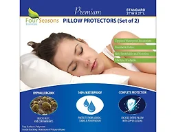 Waterproof Pillow Covers (Set of 2)