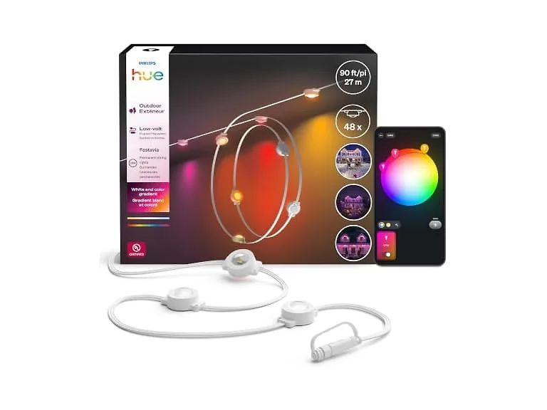 Philips Hue Festavia Permanent 27m 48pod Wh NAM