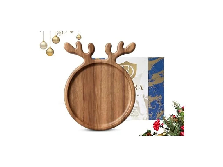 DOFIRA Acacia Antler Serving Platter