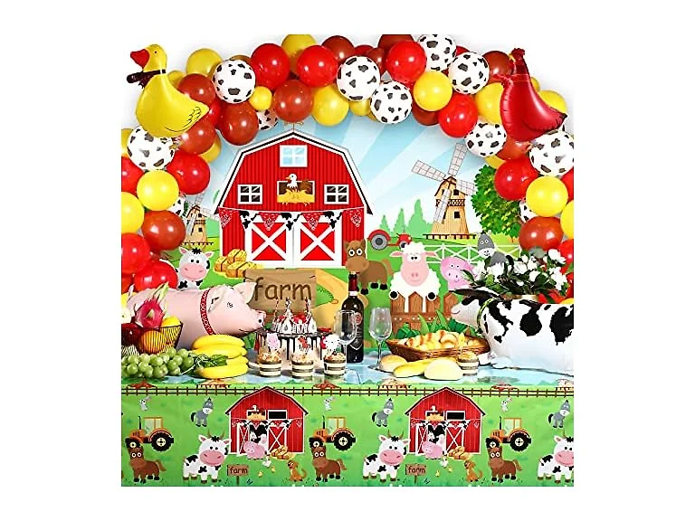 Farm Animals Theme Party Decorations