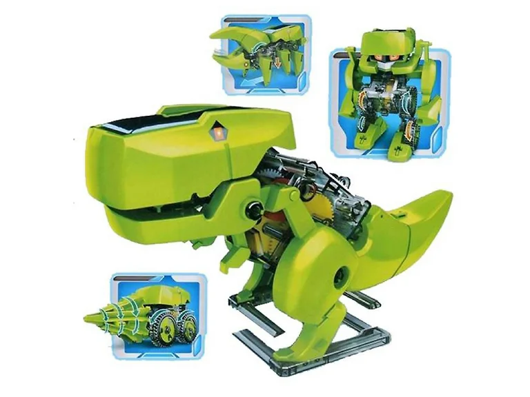 DIY 4 In 1  Solar Robot Dinosaur