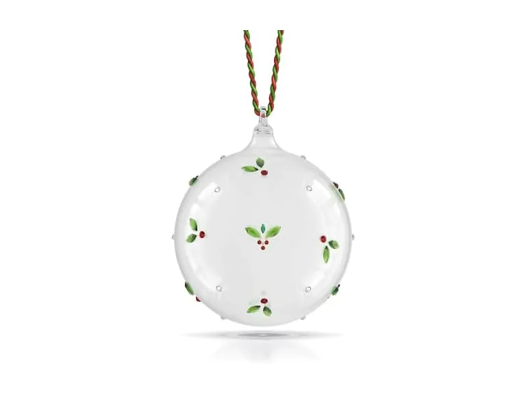 Swarovski Holiday Cheers Mistletoe Ball Ornament