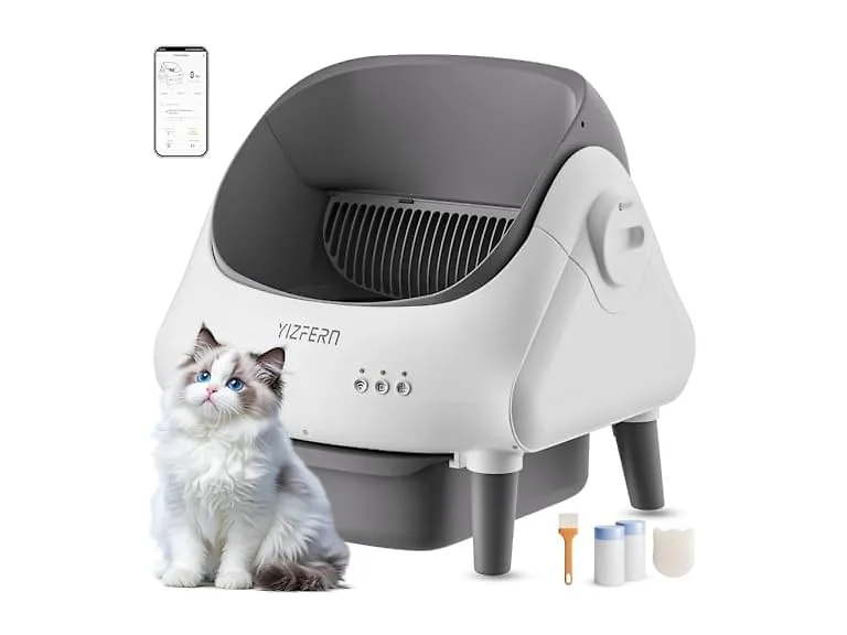 Smart Self Cleaning Cat Litter Box