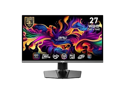 MSI 27" QHD OLED Gaming Monitor | MPG 271QRX QD-OLED