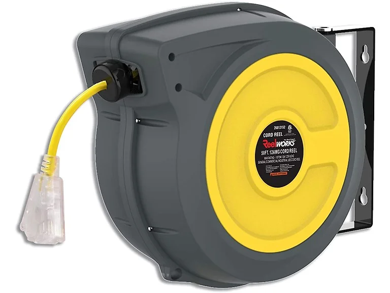 ReelWorks Extension Cord Reel 12AWG x 50'
