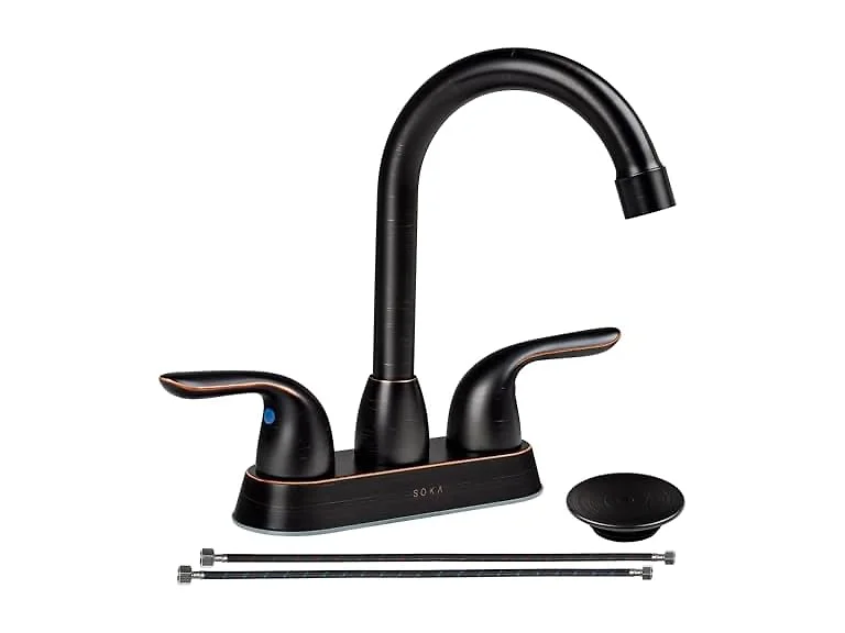 SOKA Bathroom Sink Faucet Stainless Steel Faucets