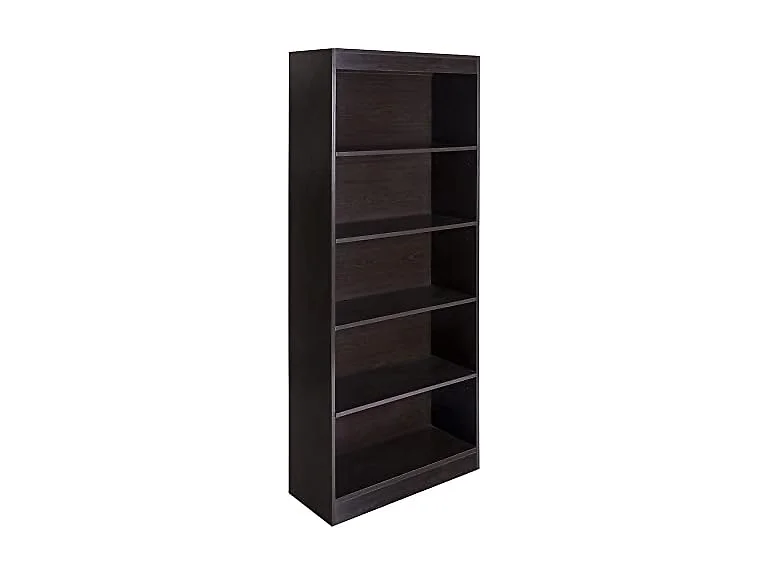 Essentials 5-Tier Book Shelf Espresso