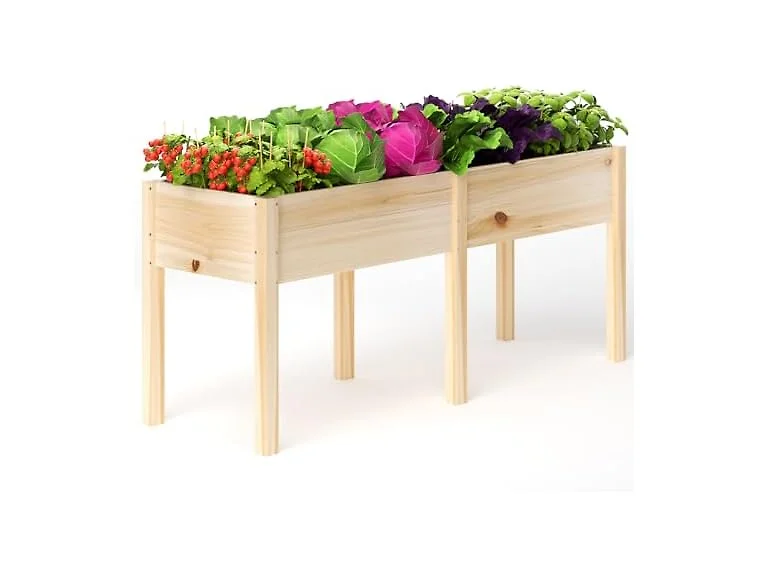 MIXC 333lbs Capacity Sturdy Wooden