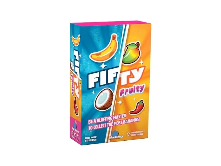 Blue Orange Fifty Fruity Party Card Game for Kids
