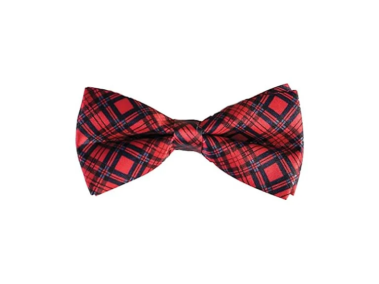 Forum Novelties Nerd Bowtie Bow Tie Plaid Geek
