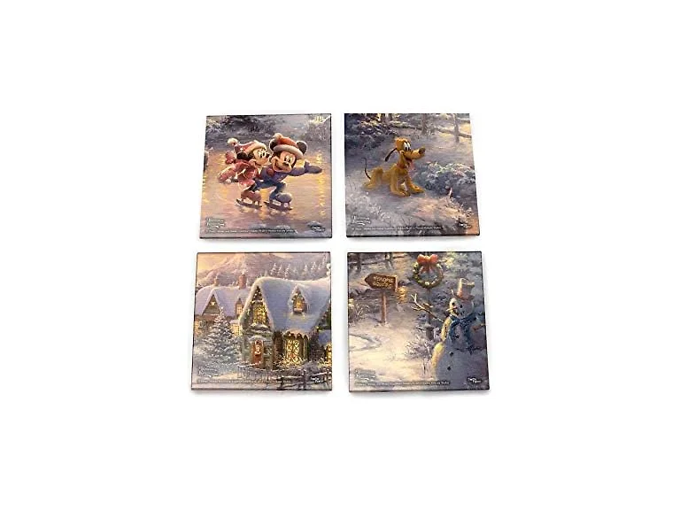 Disney Mickey and Minnie Mouse Coaster Set