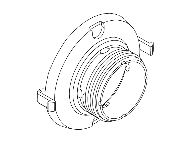 Replacement for Kohler 1226566 hub-