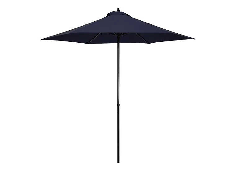 7' Rd. Steel Market Patio Umbrella, Push Lift