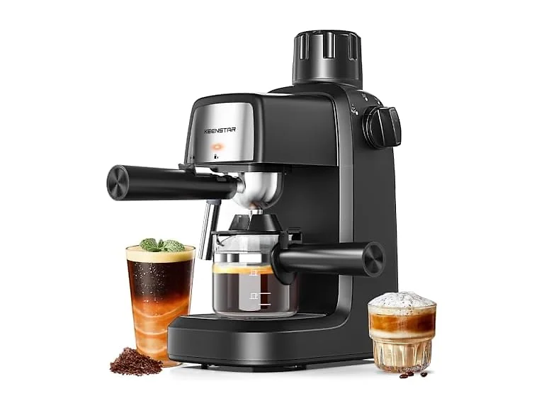 KEENSTAR 3.5 Bar 4-Cup Espresso Maker