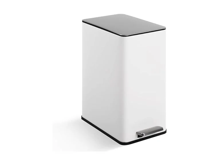 4 Gallon Slim Step Trash Can with Soft-Close Lid