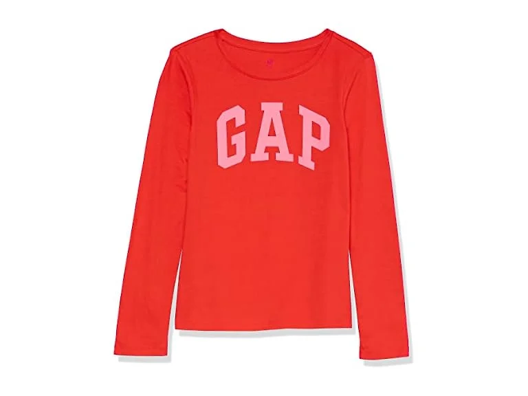 GAP Girls (S) Long Sleeve Logo Tee T-shirt