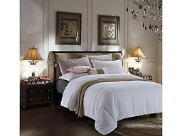 Luxury Home LH-DAC-WHI-K King Super-Soft Down Alternati
