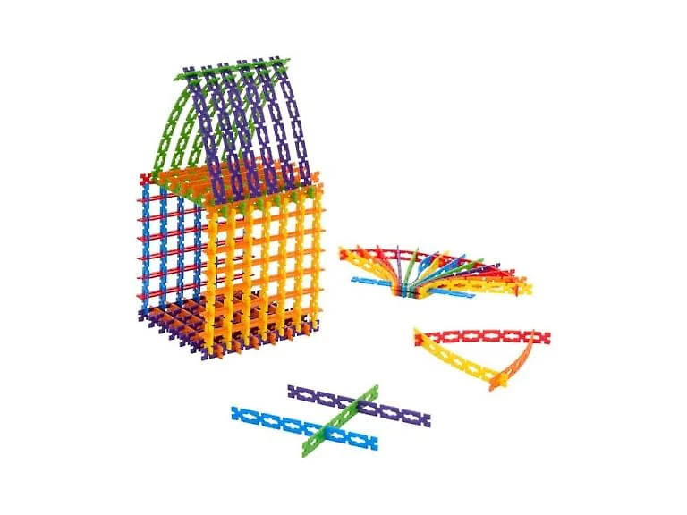 Excellerations Bendable Construction Rods - 480 Pieces