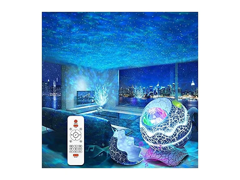 Hakol Galaxy Projector Light with Bluetooth Speaker
