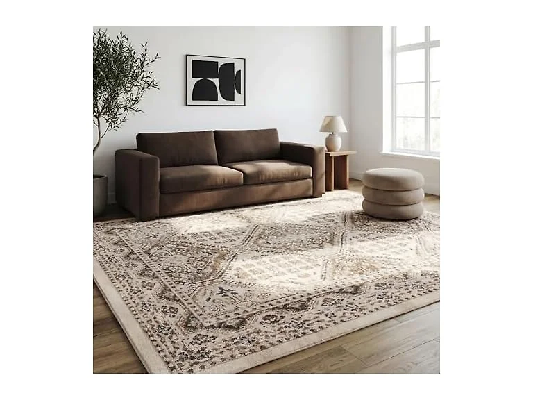 nuLOOM 2x3 Becca Tiled Rug Beige