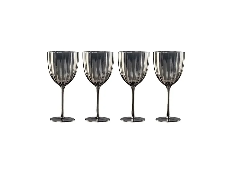 Lenox Curva Luxe All-Purpose Wine Glasses, 18oz, Set of 4