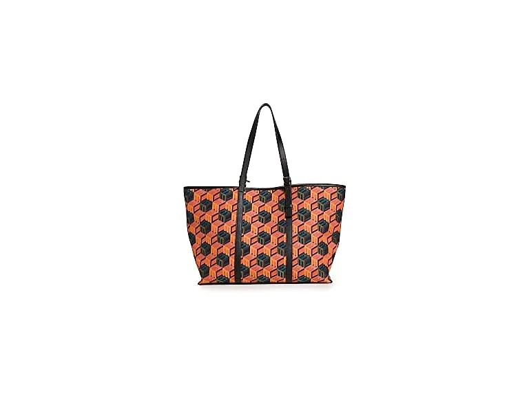 MCM 's Cubic Logo Jacquard Shopper Bag