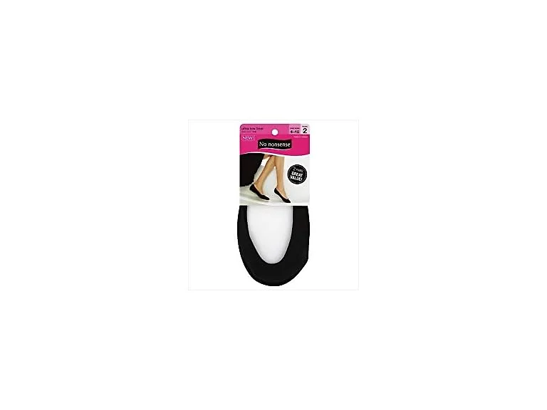 No Nonsense Ultra Low Liner Socks Black