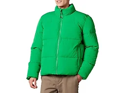 Amazon Essentials Men's Mock Neck Heavyweight Puffer Coat (Available in Big & Tall), Green, X-Small