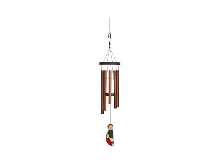 Red Carpet Wind Chimes Woodpecker 36in