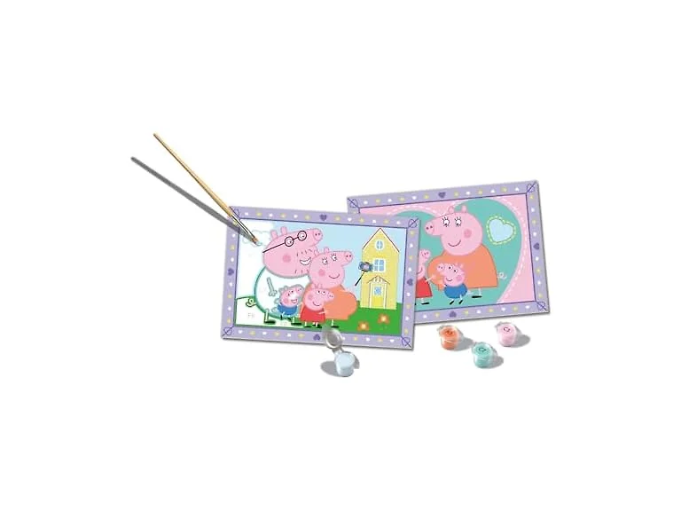 Ravensburger Creart Peppa Pig Paint Numbers Kit
