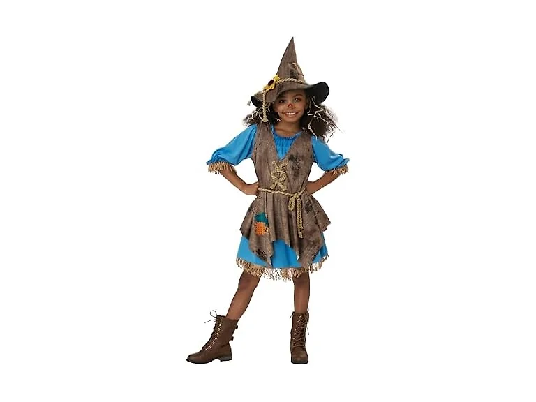 California Costumes, Girls' Little Miss Scarecrow, Size XS