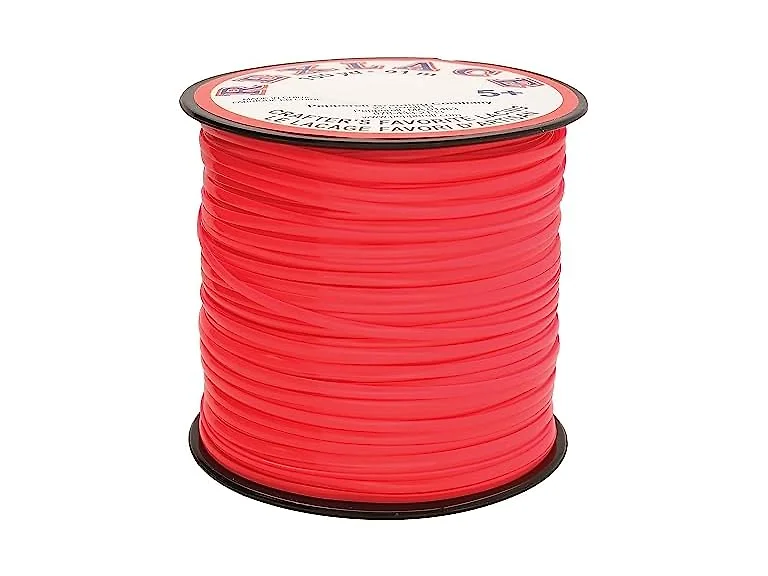 Rexlace - Plastic - Neon Red - 100 Yards
