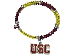 NCAA Usc Trojans Wrap Bracelet