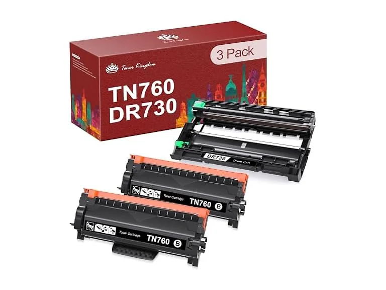 Toner Kingdom TN760 Toner Cart and DR730 Drum