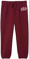 GAP Baby Boys Fleece Logo Jogger Red Delicious 12-18M