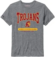 JanSport NCAA Officially Licensed Pregame Short Sleeve T Shirt for Men, Soft & Breathable Triblend Crewneck T Shirt with Graphic Detailing, Everyday University Fan Apparel