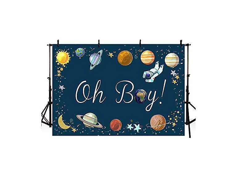 MEHOFOND Outer Space Baby Shower