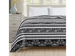 Luxury Home PRINTED BLANKET-QUEEN- ODELIA Queen Ul