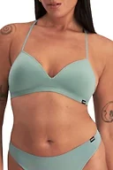 Bonds Women's Seamless Icons Wireless Bra with Stretchy Moulded Cups for Women