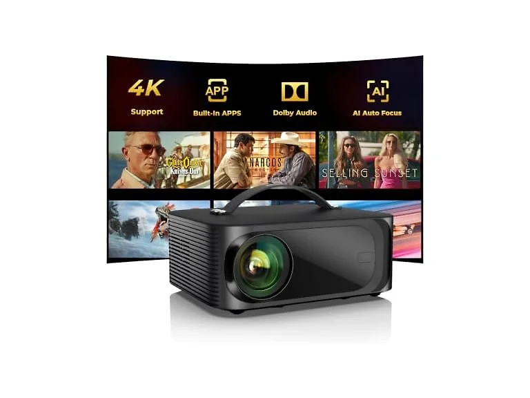 ONOAYO Outdoor-Projector-4K with AI Auto