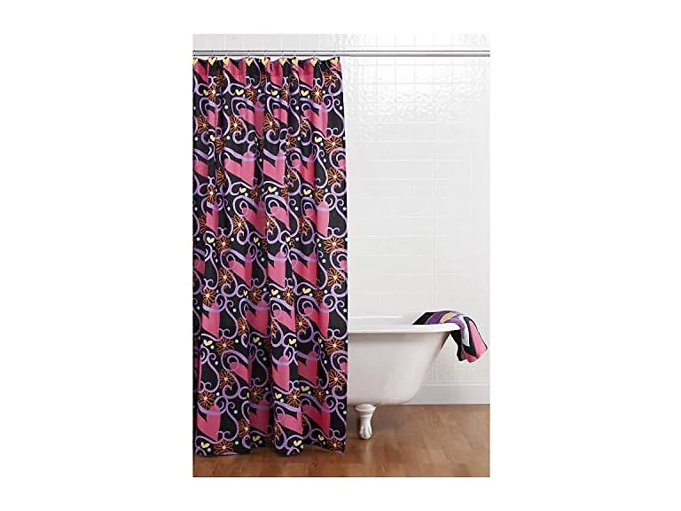 Sassy Shaylee Shower Curtain with Hooks